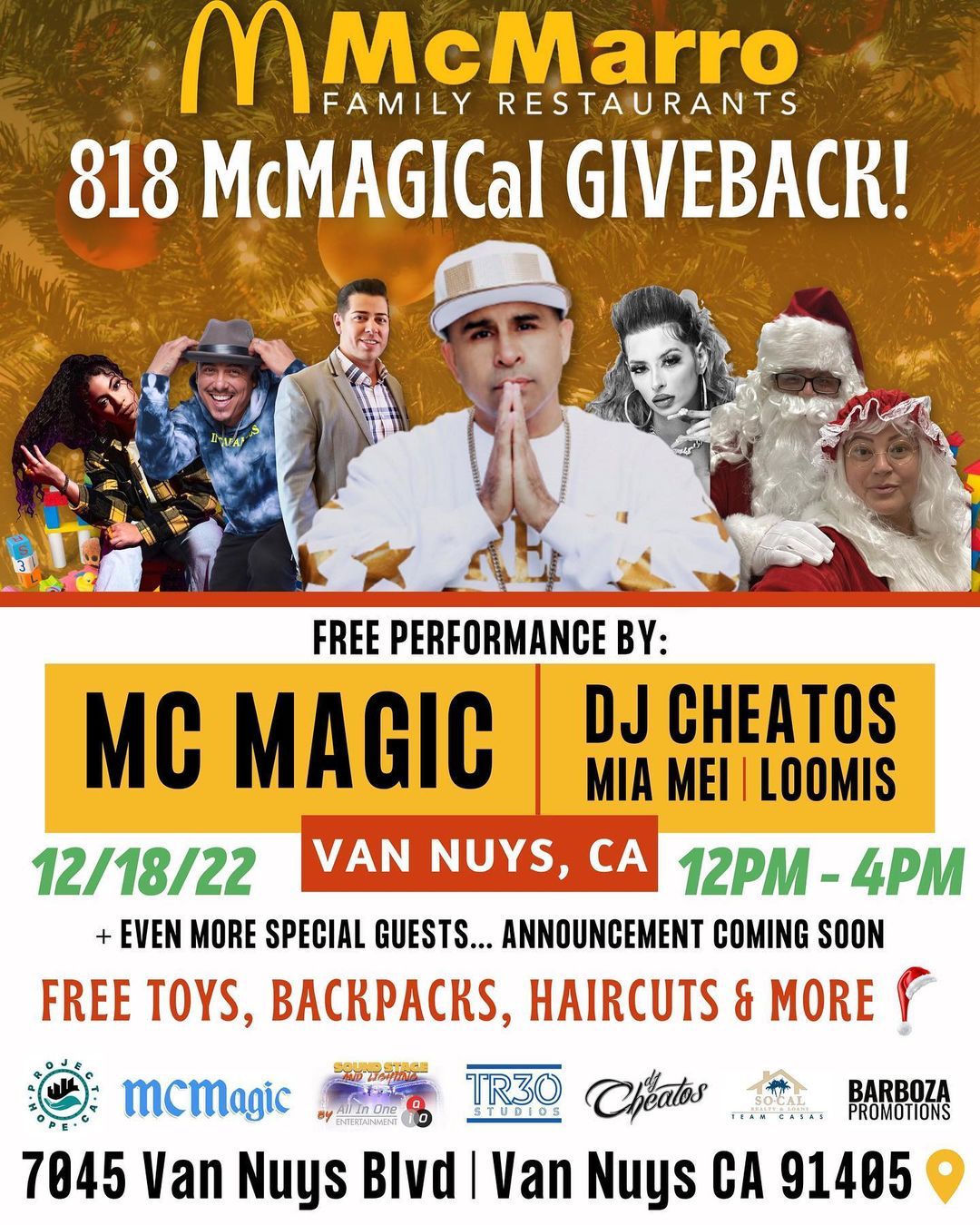 McMarro’s 818 McMagical Giveback Event Gains Appreciation from Los Angeles with Andrew Marroquin