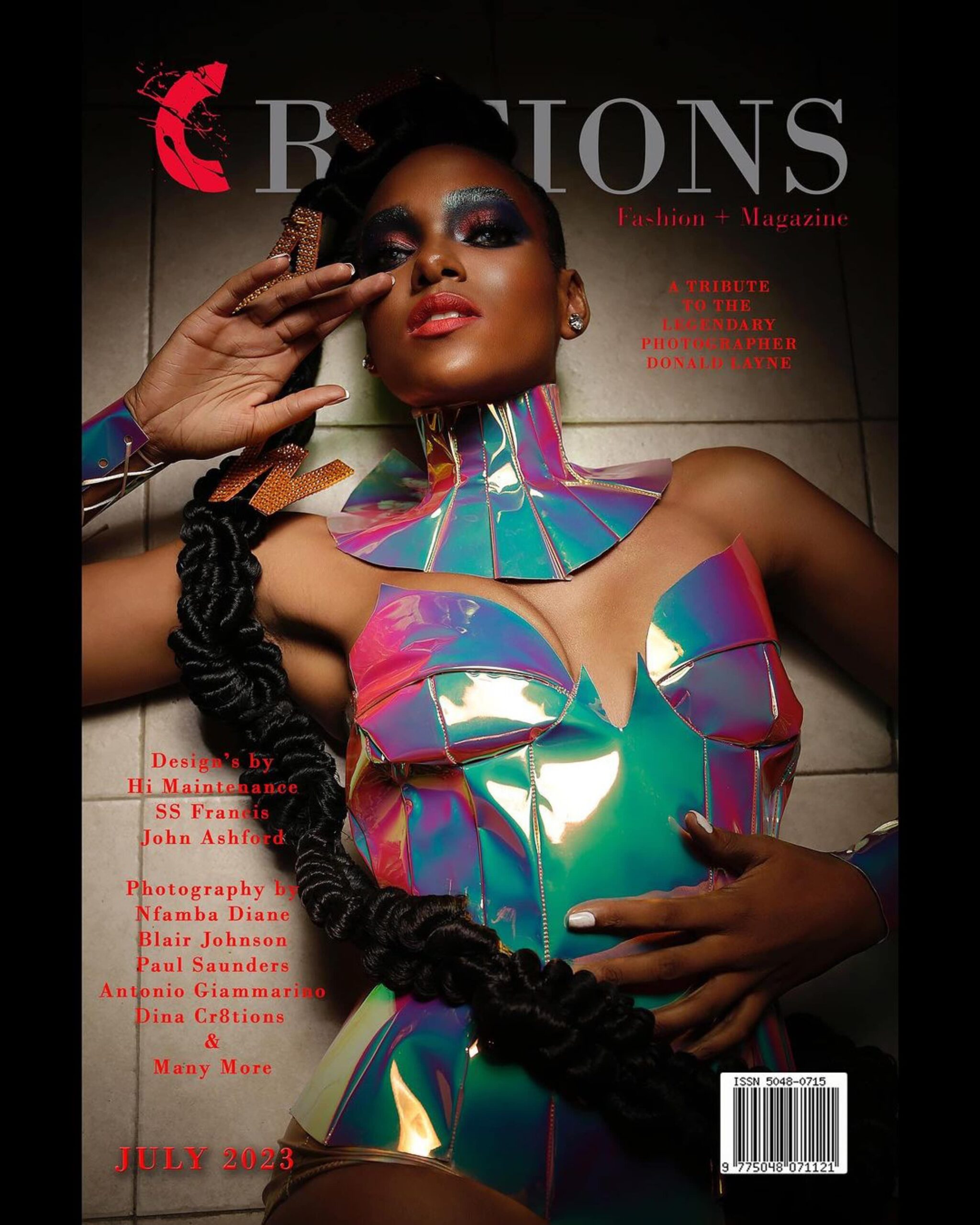 Cr8tions Magazine Spotlight: LAW Takes the Summer by Storm as July’s Cover Girl